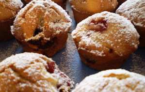 Muffin - Cseresznyés muffin